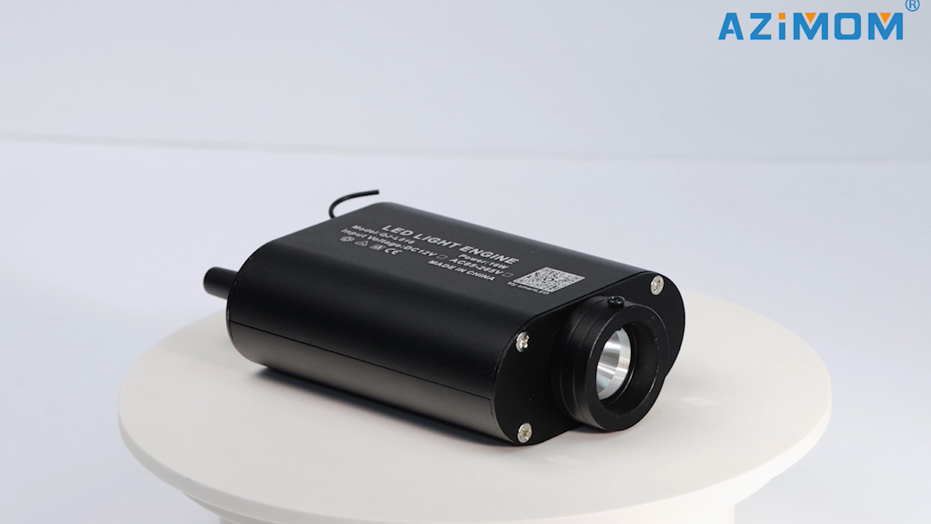 Image of AZIMOM 16W Car Use Sound Activated Fiber Optic Light Box Engine Music Sensor Mode RGBW APP /Remote Control Starlight Engine Driver for Car Indoor Star Lighting Decoration