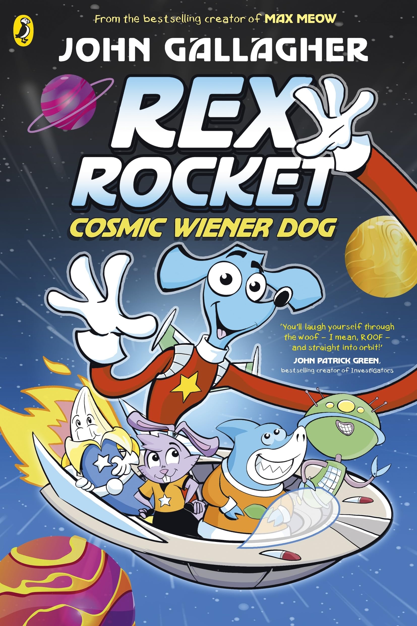 Rex Rocket: Cosmic Wiener Dog (Max Meow, 7)