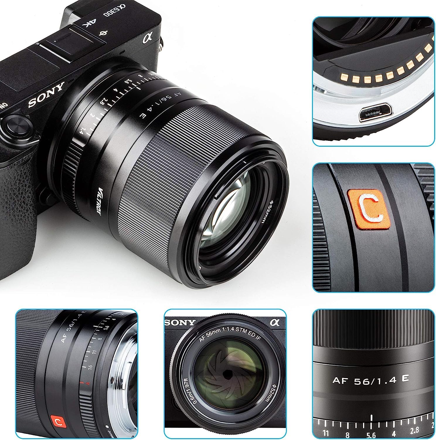 VILTROX AF 56mm F1.4 STM F1.4 ソニーEマウント Viltrox AF 56mm F1.4 ソニー Eマウント – viltrox-shop