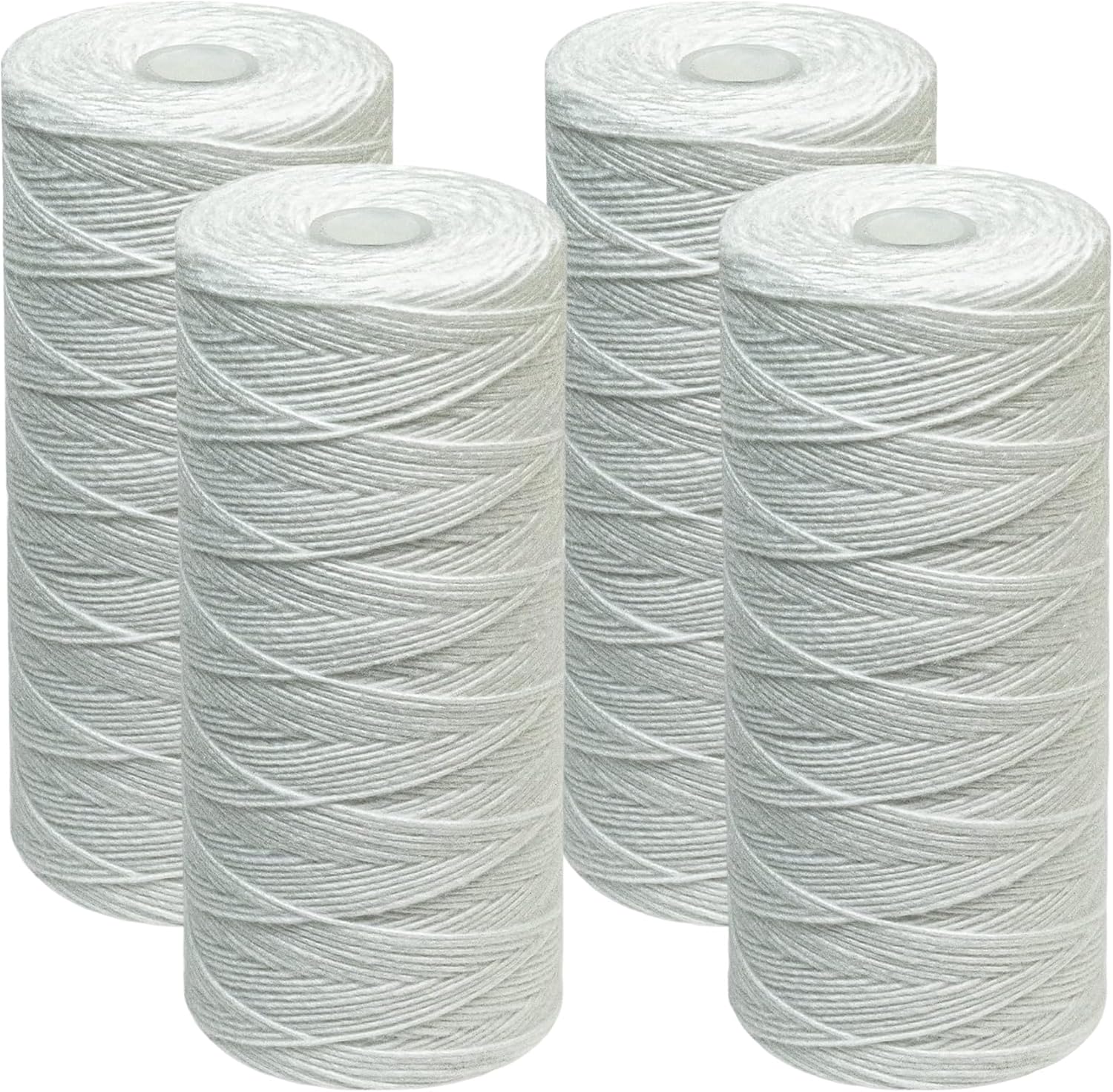 CFS – Polypropylene String Wound Water Filter Cartridges Compatible with Culligan Sediment and Heavy Duty Well Water Filter Models – 5 Micron Replacement Filter – Whole House Filter – 2 Pack