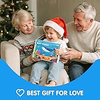 Vista 9 de hahaland Libro de actividades sensoriales Montessori para niños pequeños de 1 a 3 años, juguete de viaje para niños de 1, 2 y 3 años, juguete