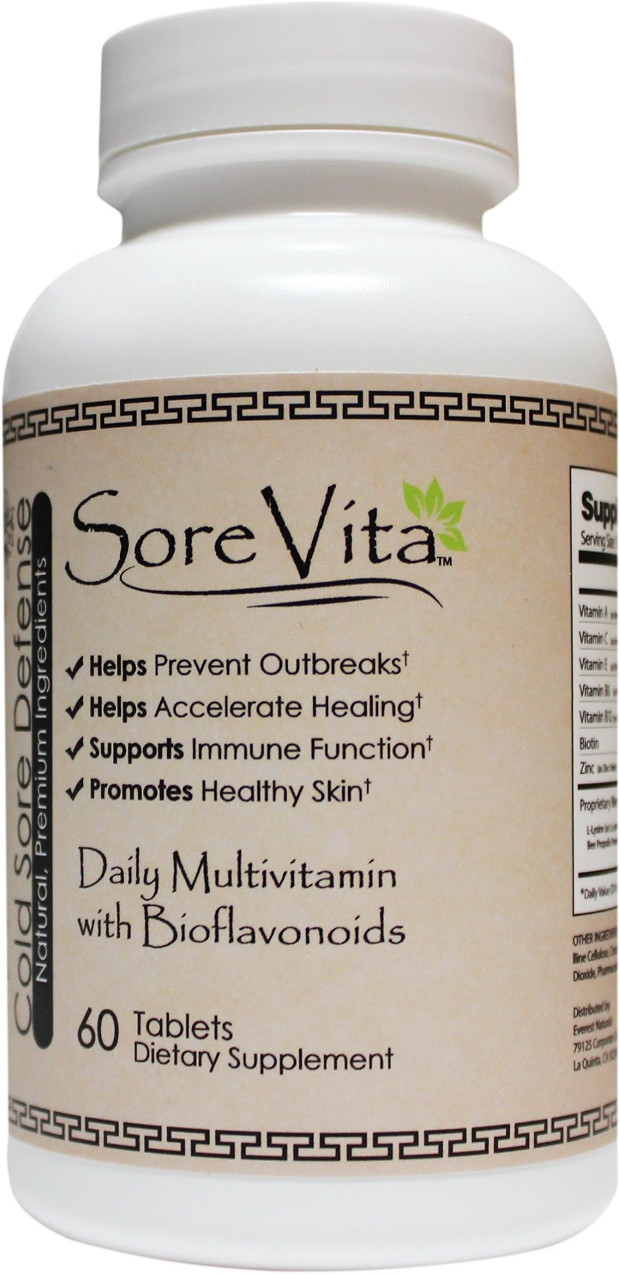 SoreVita Multivitamins for Cold Sores