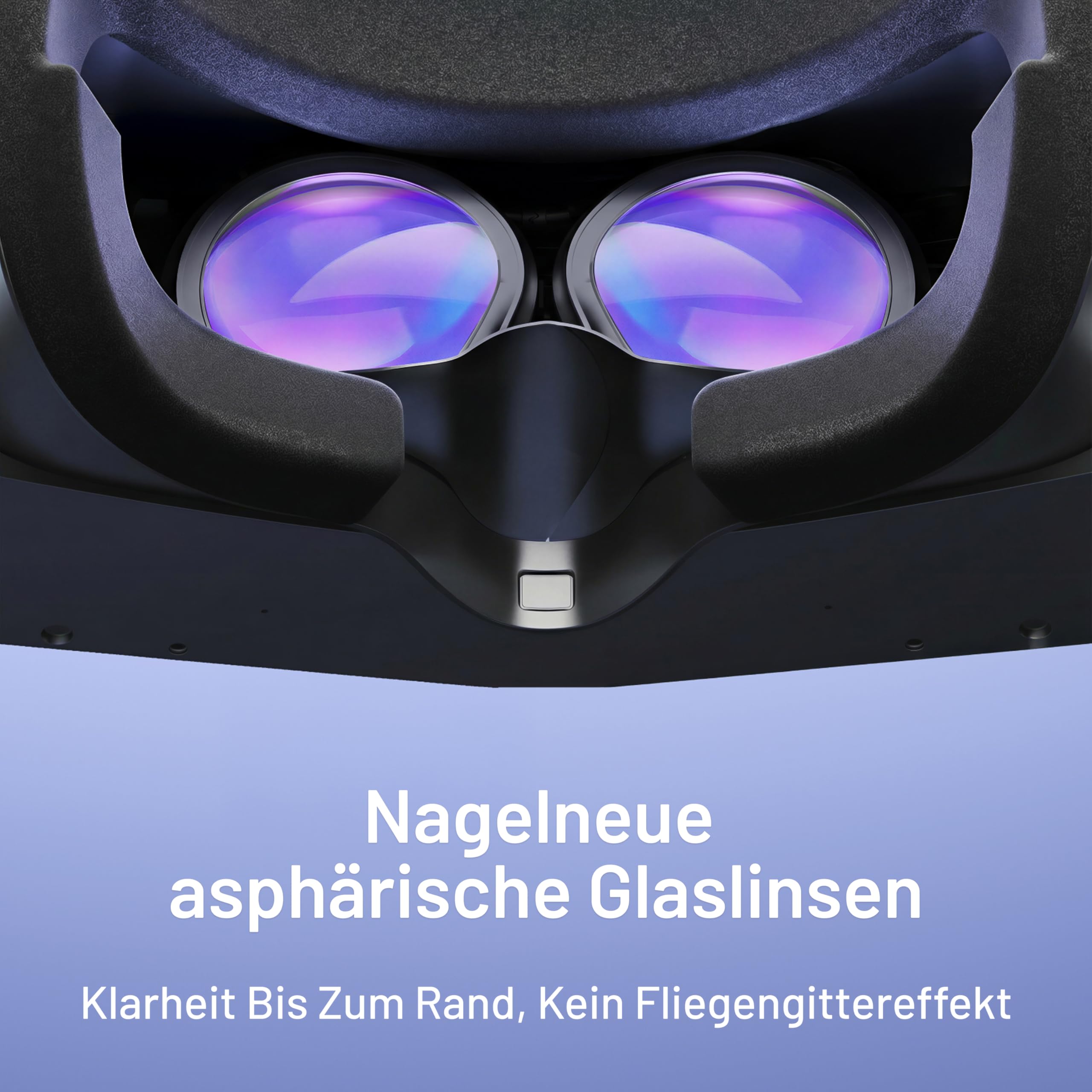 Pimax Crystal Light Hochauflösendes PC VR-Headset & VR-Brille mit 8K-Auflösung & 120Hz – Für SteamVR-Spiele, Flug- & Rennsimulatoren – Inklusive Controller, Vollzahlungs-Version