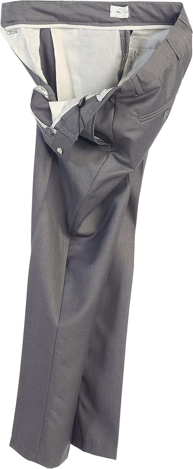 Gioberti Boys Flat Front Dress Pants - Image 5