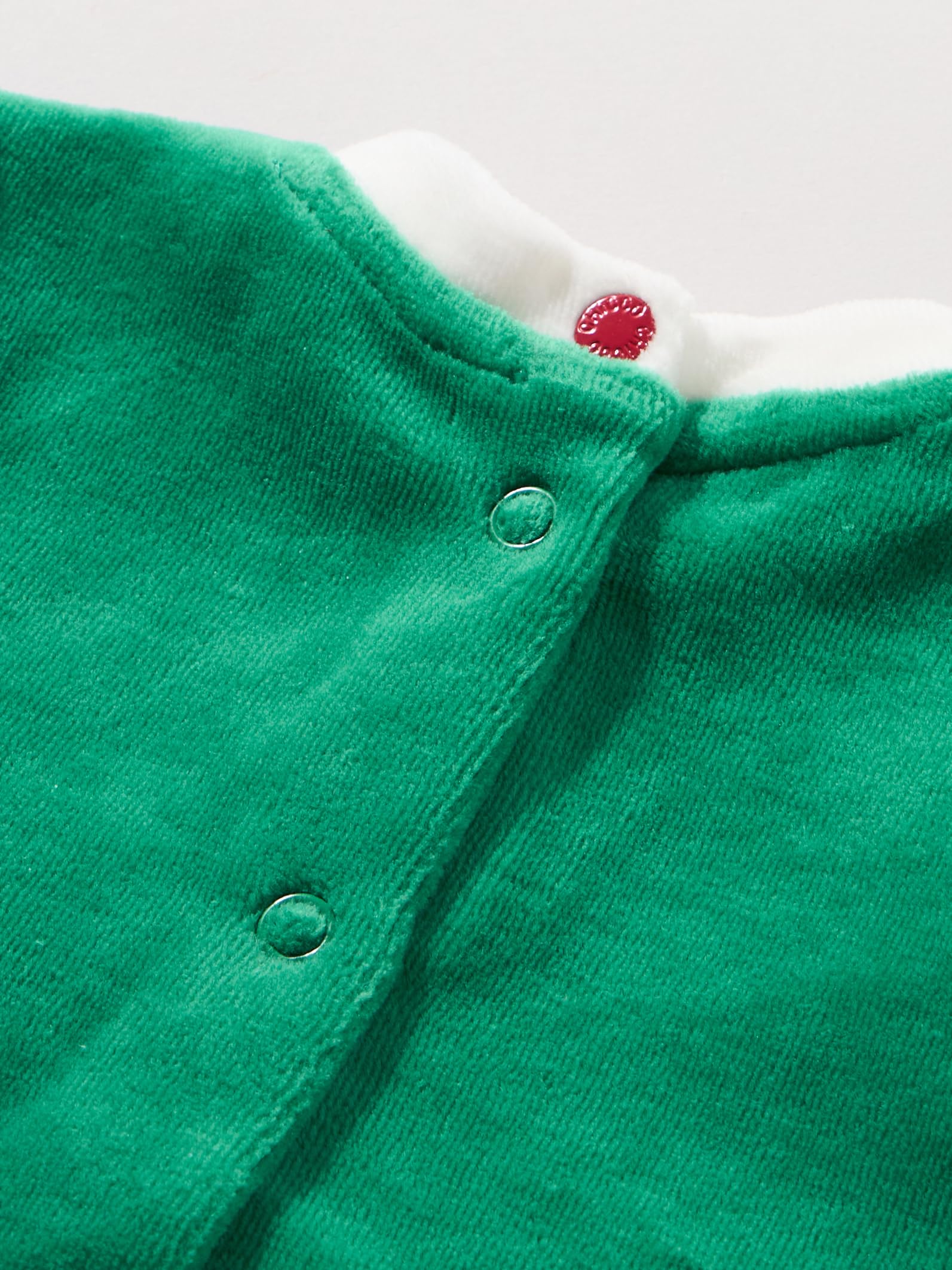 Chicco Outfit Di Natale In Ciniglia, Completo Con Cardigan E Pantaloni Lunghi Unisex - Bimbi 0-24, Rosso (2), 0 mesi