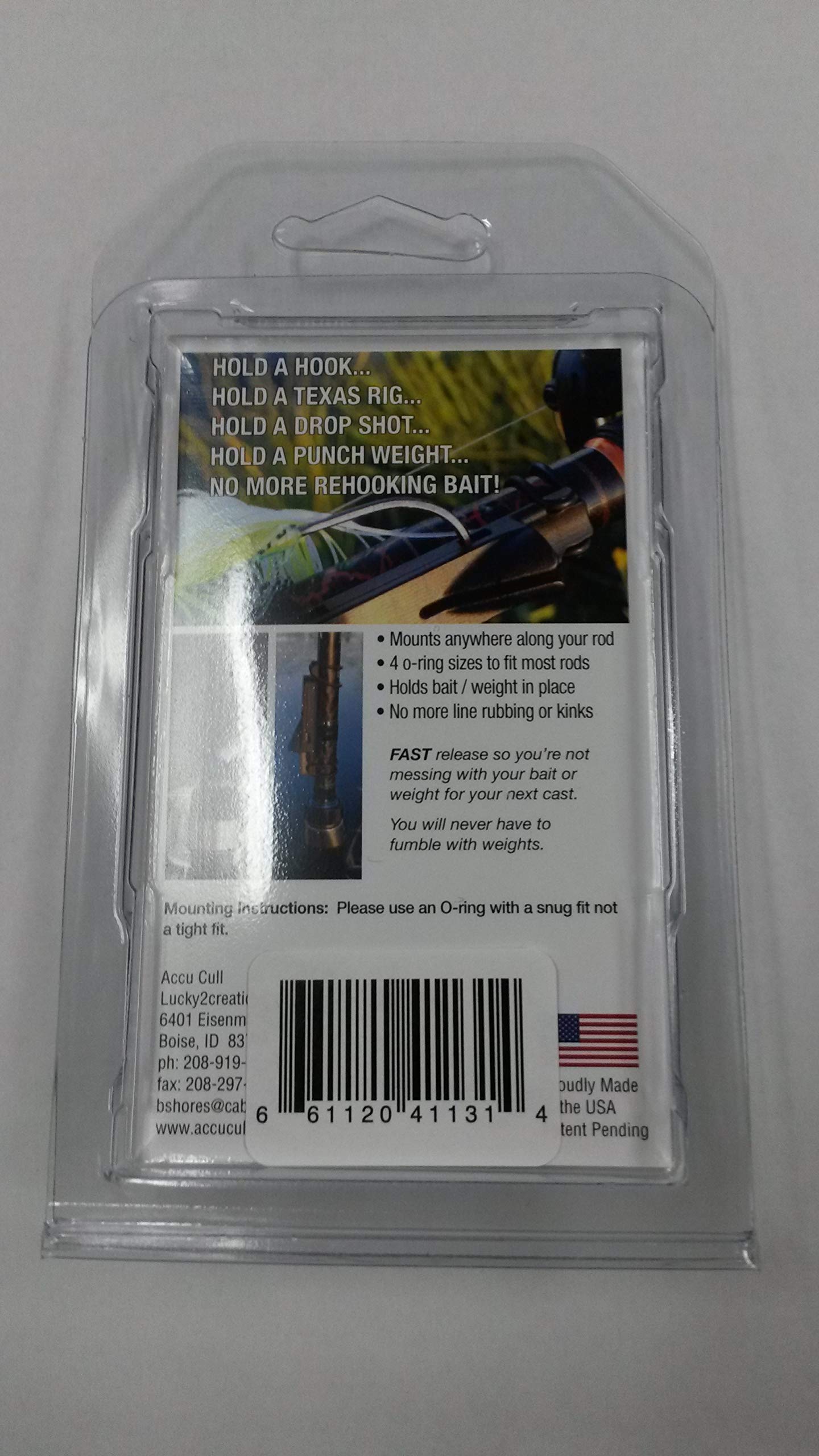 accu cull all n one mini hook and weight holder Amazon.com : Accu-Cull All-N-One Mini Kit - Fishing Rod Hook Keeper & Cable  System - 15