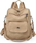 Women's Fashion Backpack Purse Anti-Theft Casual Shopping Convertible Multipurpose Travel Bag