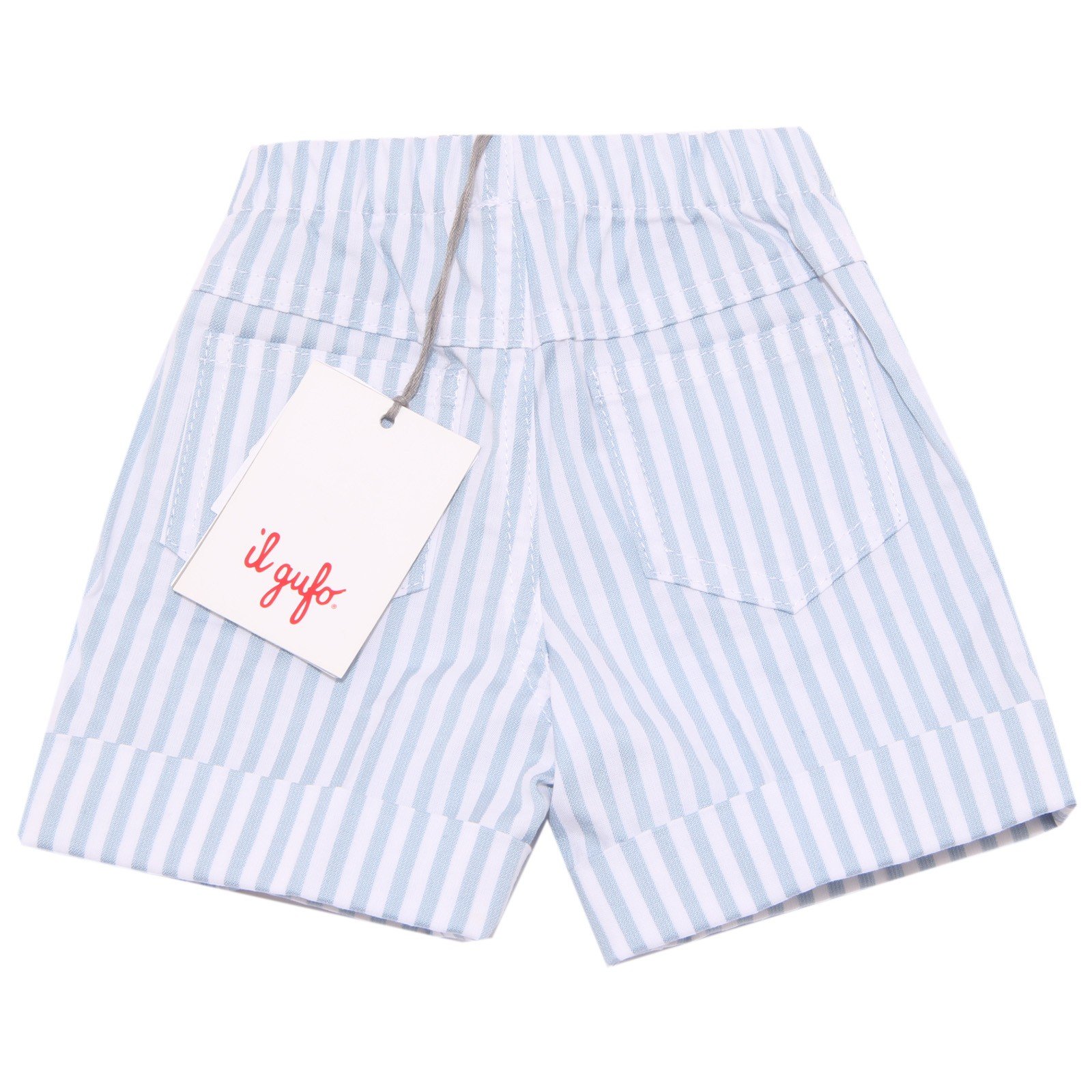 IL GUFO 3217W Bermuda Bimbo Blue/White Short Boy