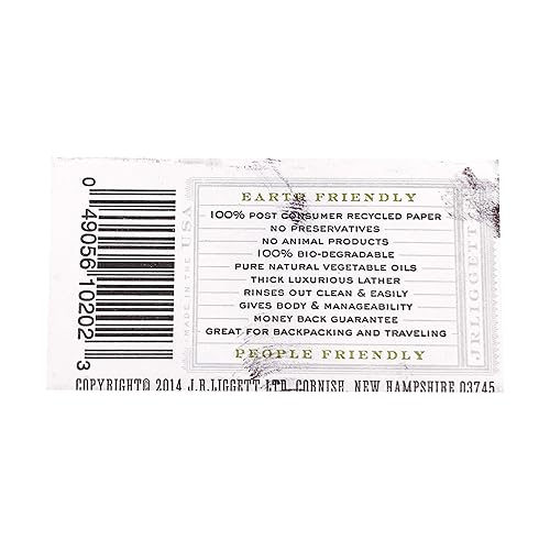 Miniatura 22 de J·R·LIGGETT'S Barra de champú – Fórmula de hierbas, champú en barra totalmente natural para cabello con aceite de coco y aceite de ricino, sin