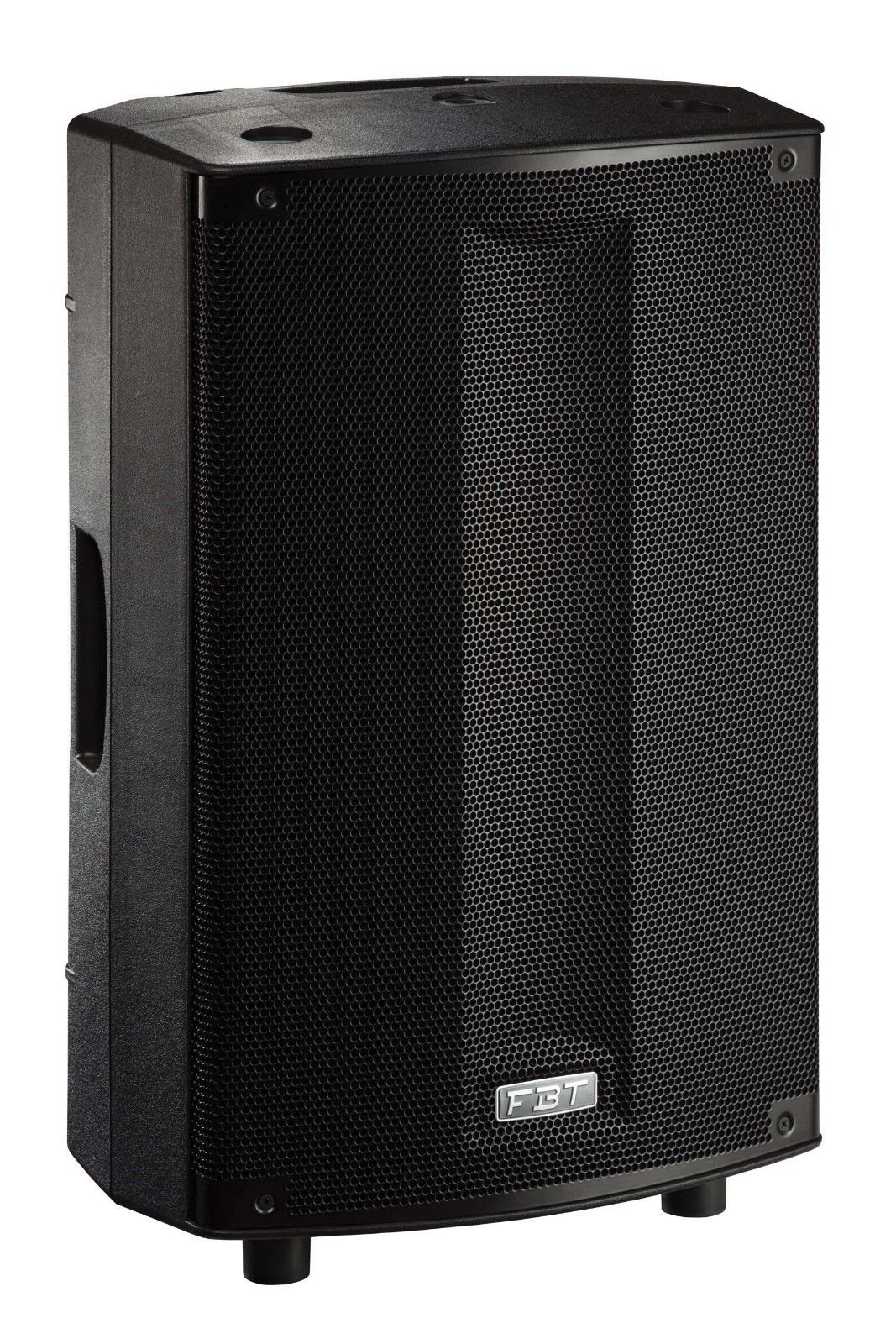 2 x FBT ProMaxX-114A 1800W 14" Altoparlante PA attivo & Stand Pacchetto Disco DJ