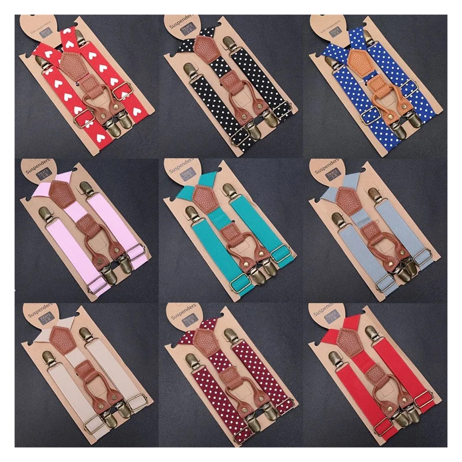 Bretelle Regolabili Unisex Con Clip Metalliche - Design A Y Posteriore - Perfette Per Halloween, Matrimoni, Costumi E Abbigliamento Casual