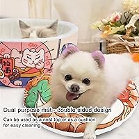 Vista 4 de 寵幸 Ramen Noodle Dog & Cat Bed,Keep Warm and Super Soft Creative Pet Nest for Indoor Cats,Removable Washable Cushion for Small Medium Large Dogs and