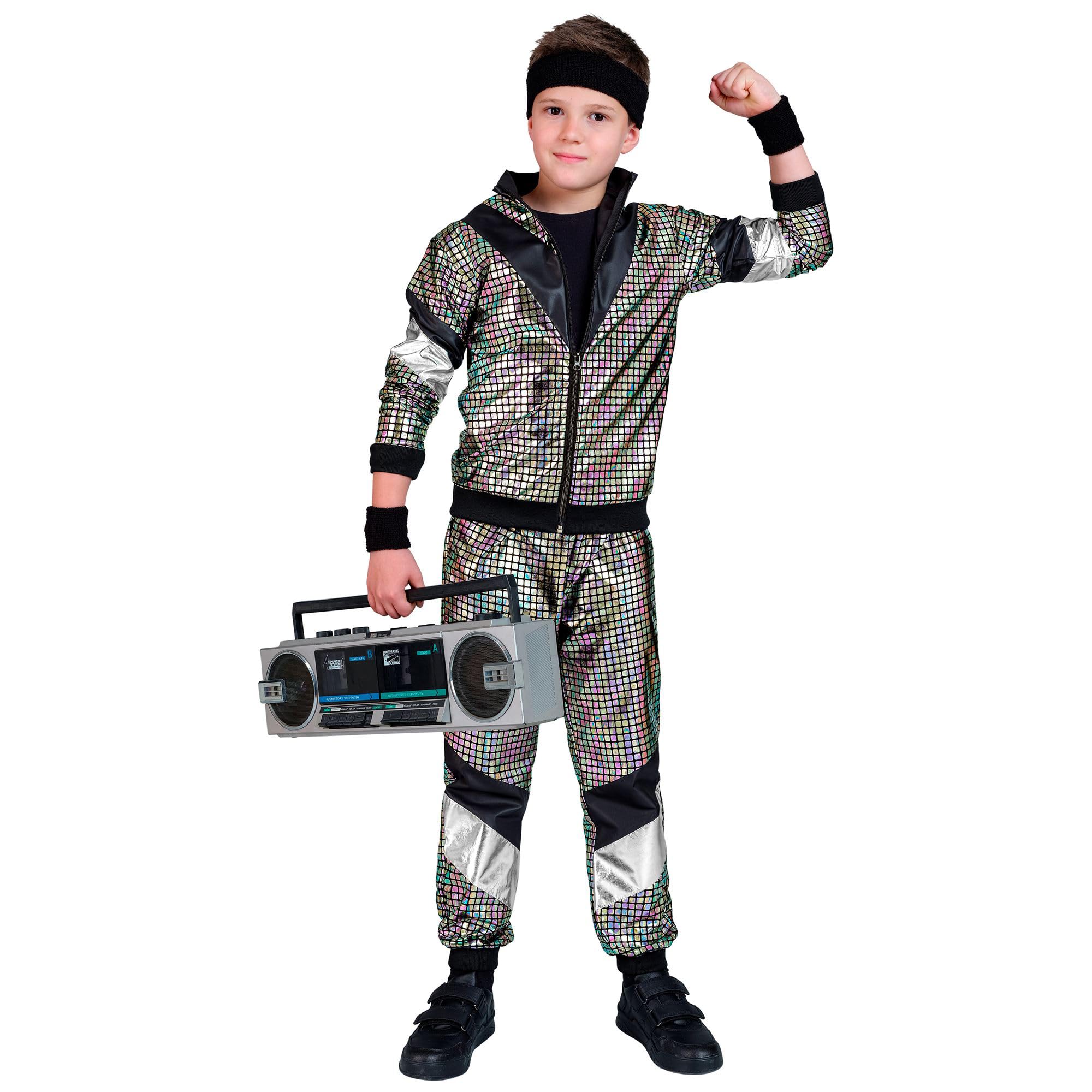 Image secondaire de Costume Enfant Années 80 - Survêtement Rétro pour Carnaval