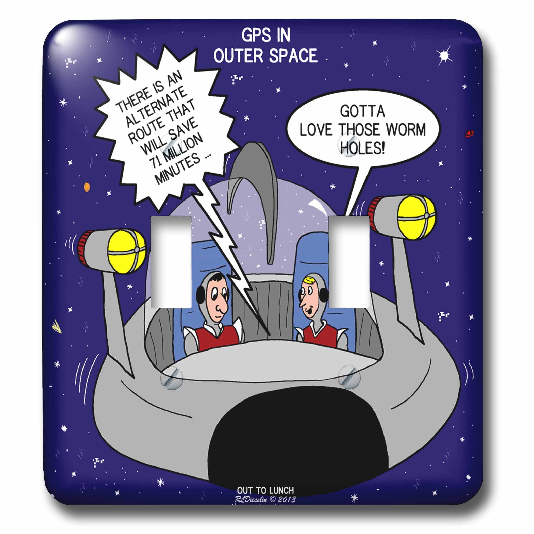 Interrupteur à bascule GPS in outer space pour créer une ambiance galactique