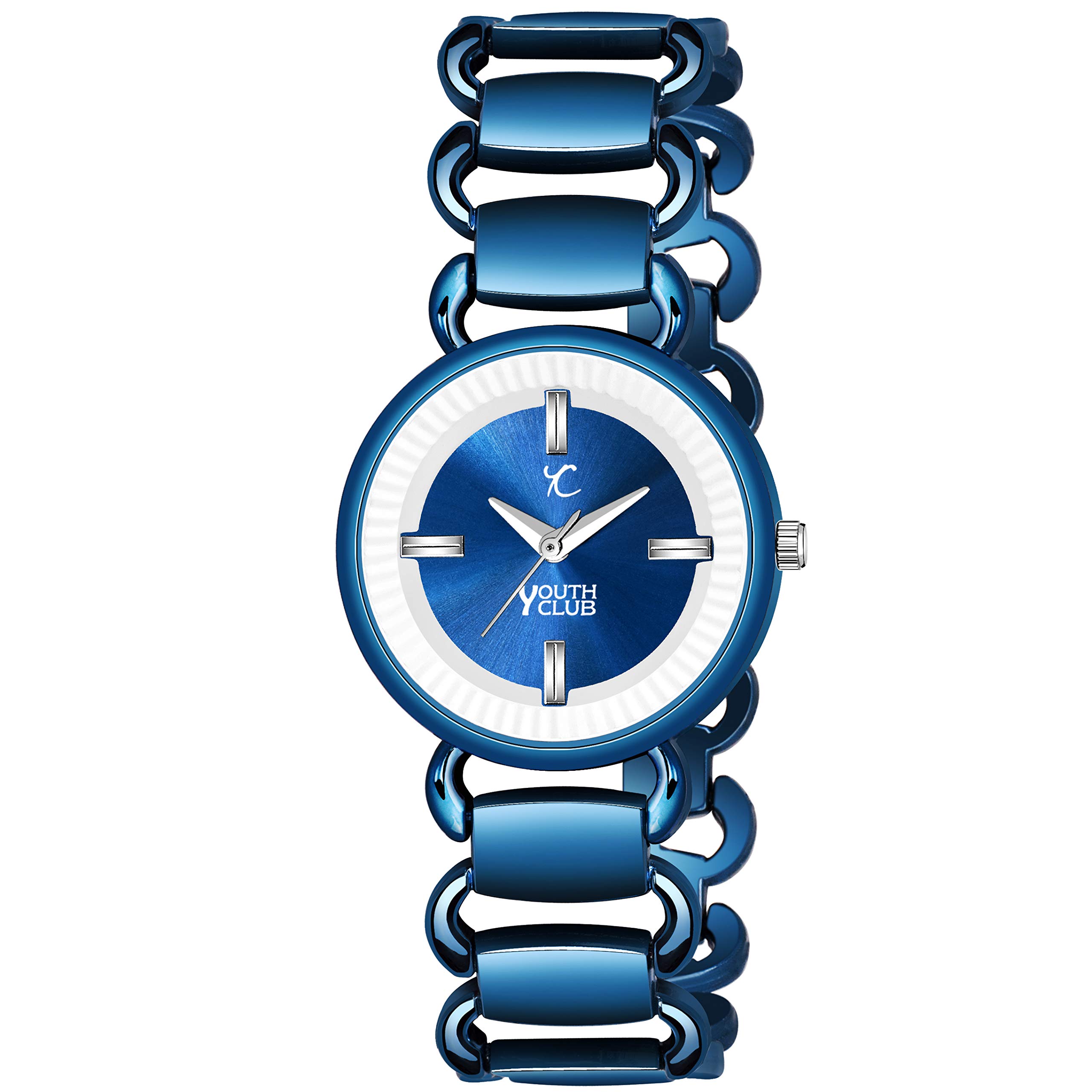 YOUTH CLUB Bracelet Style Designer and Attractive Girls and Women Watch (Blue) (B08GH7XQP3) Amazon Price History, Amazon Price Tracker