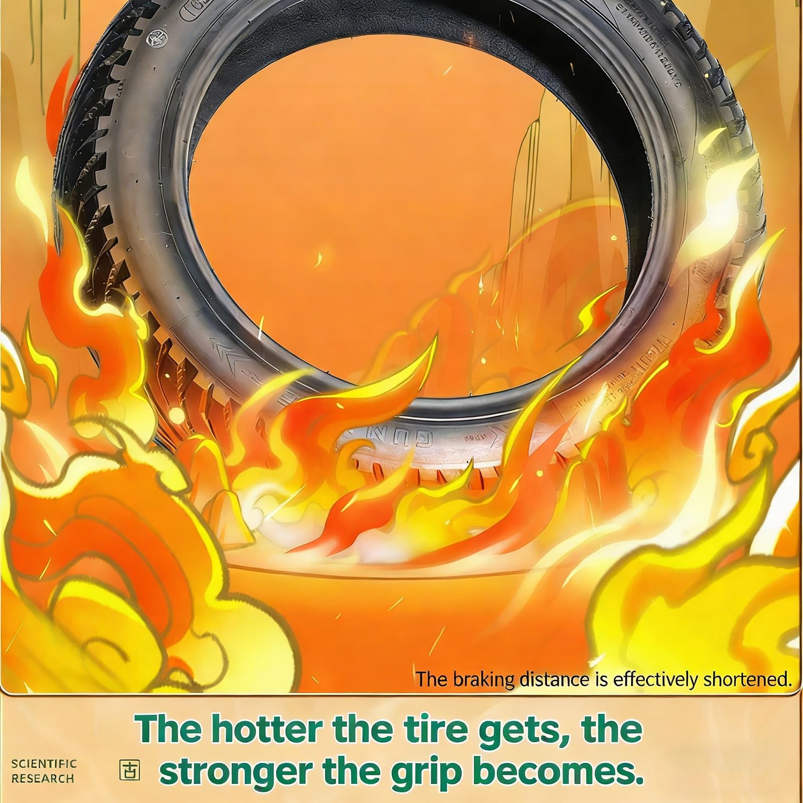 3.50-10 Opona Tubeless na Skuter Elektryczny i Motocykl, Gumowy, Wysoka Przyczepność, Antypoślizgowy, Antyprzeciekinowy, 10 Cali, All-Season, Tłumiący Wstrząsy i Odporny na Zużycie