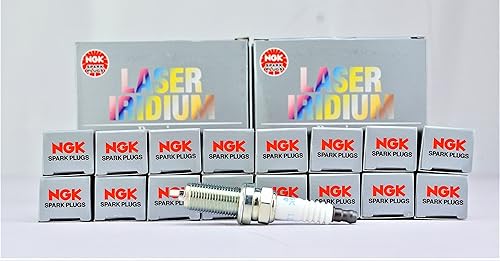 OverstockDirect NGK - Bujías de iridio láser LZFR5CI11 originales (paquete de 16) 92145 compatibles con años seleccionados de Ram 1500 V8 5.7L