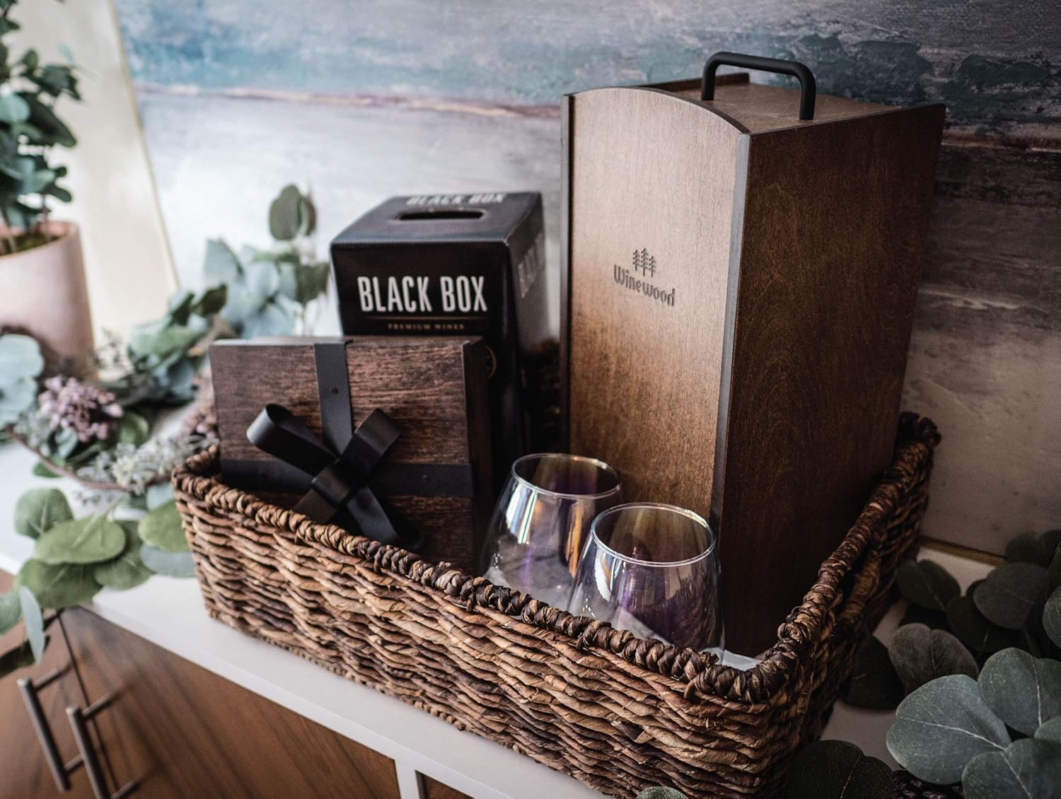 Flаѕh Dеаlѕ - 60% оƒƒ Boxed Wine Wood Case by Winewood | Fits 3 Liter Boxes of Wine | Holder, Dispenser, Cover for Boxed Wine (Black) 70% оƒƒ Dіѕсоunt Boxed Wine Wood Case by Winewood | Fits 3 Liter Boxes of Wine | Holder, Dispenser, Cover for Boxed Wine (Black)