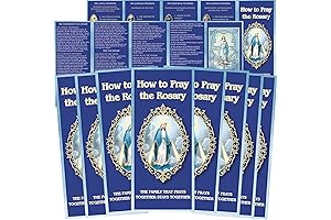 How to Pray the Rosary Pamphlet: A Beginner's Guide to Catholic Prayer