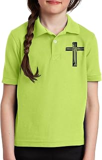 Polo deportivo para niñas, ligero, transpirable, de manga corta, uniforme escolar, traje básico, casual, ajuste holgado, cómodo y transpirable