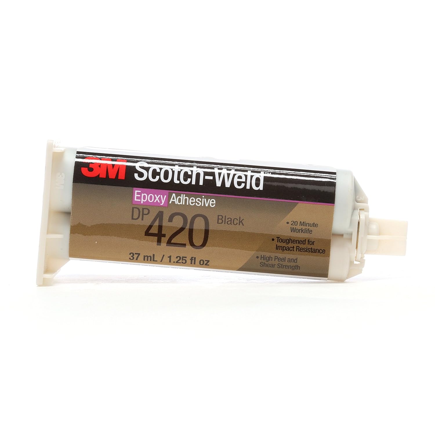 3M Scotch-Weld Epoxy Adhesive DP420 Black, 1.25 fl oz (Pack of 1)