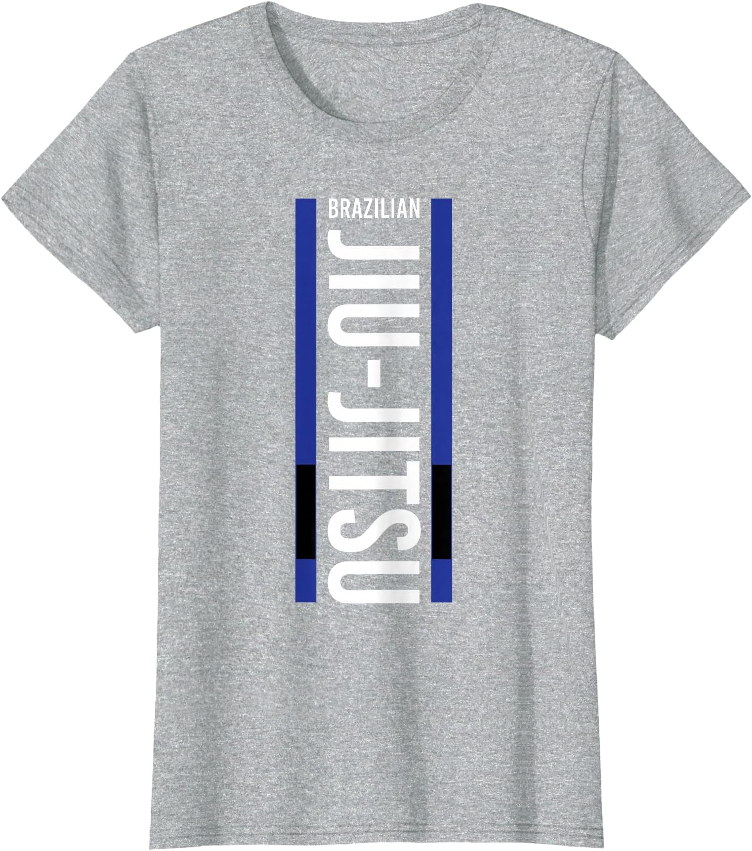 Jiu Jitsu Blue Belt BJJ Gifts MMA Cage Fighter Him Men Women T-Shirt