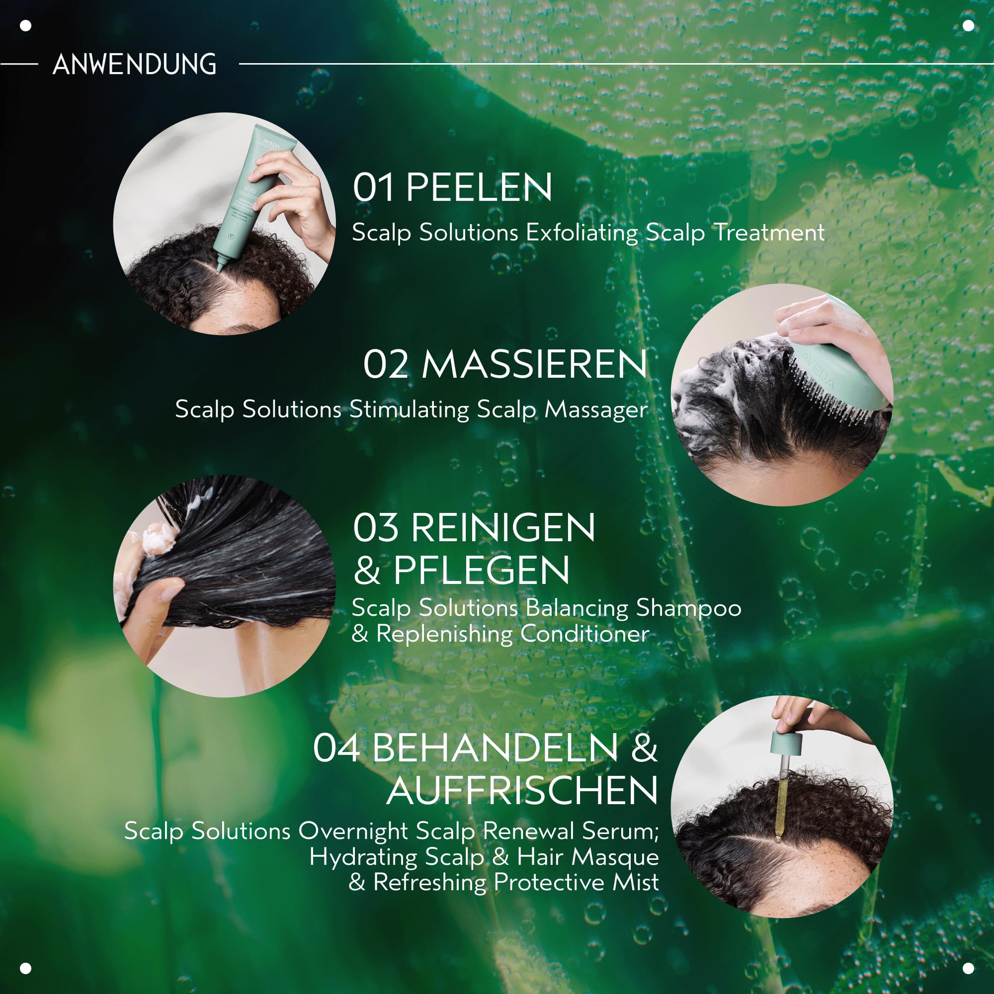 Aveda Scalp Solutions™ Refreshing Protective Mist Kopfhautspray | Reduziert Talg & reguliert die Ölproduktion | 100 ml
