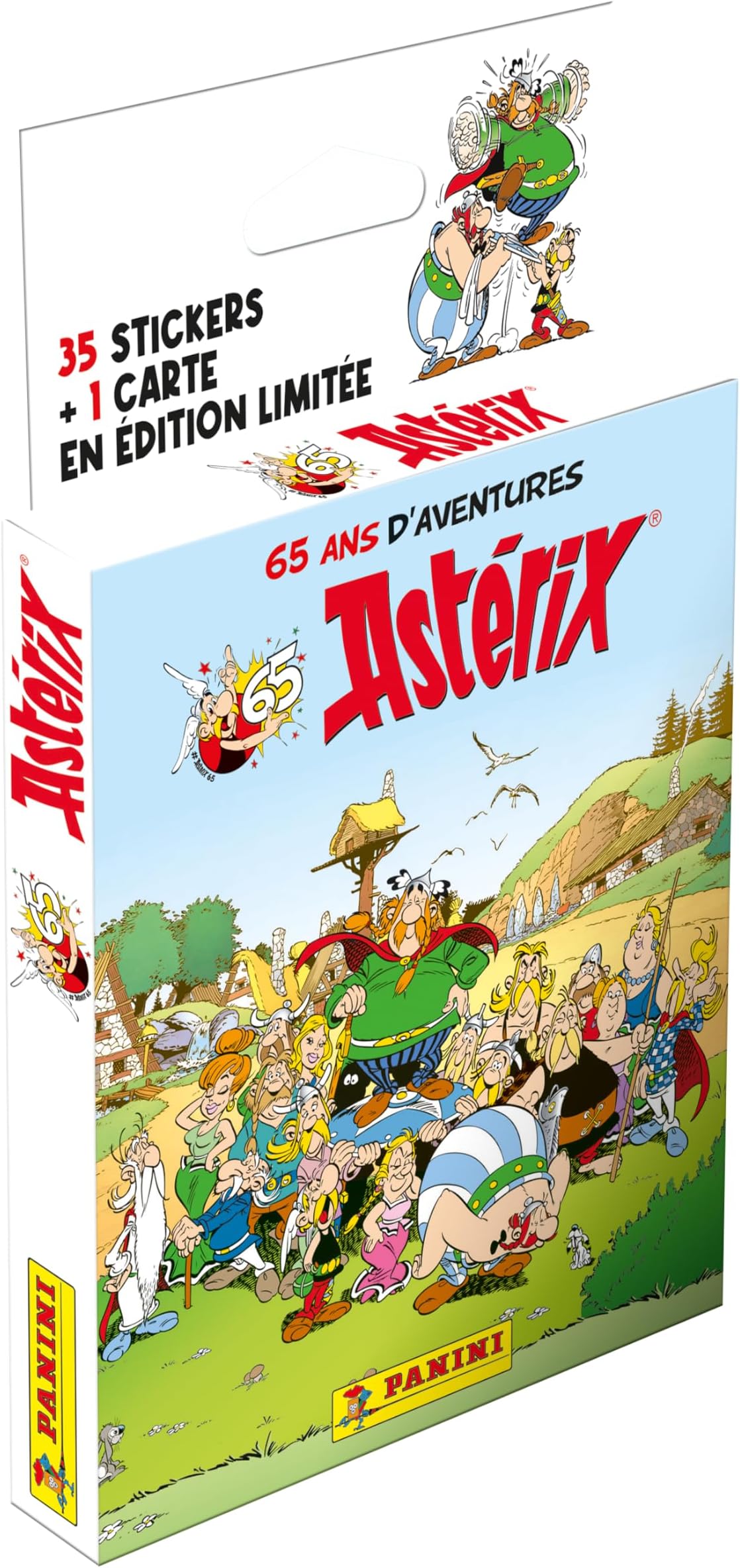 Panini Asterix 004879KBF7 65EME 誕生日 ブリスター 7個パック