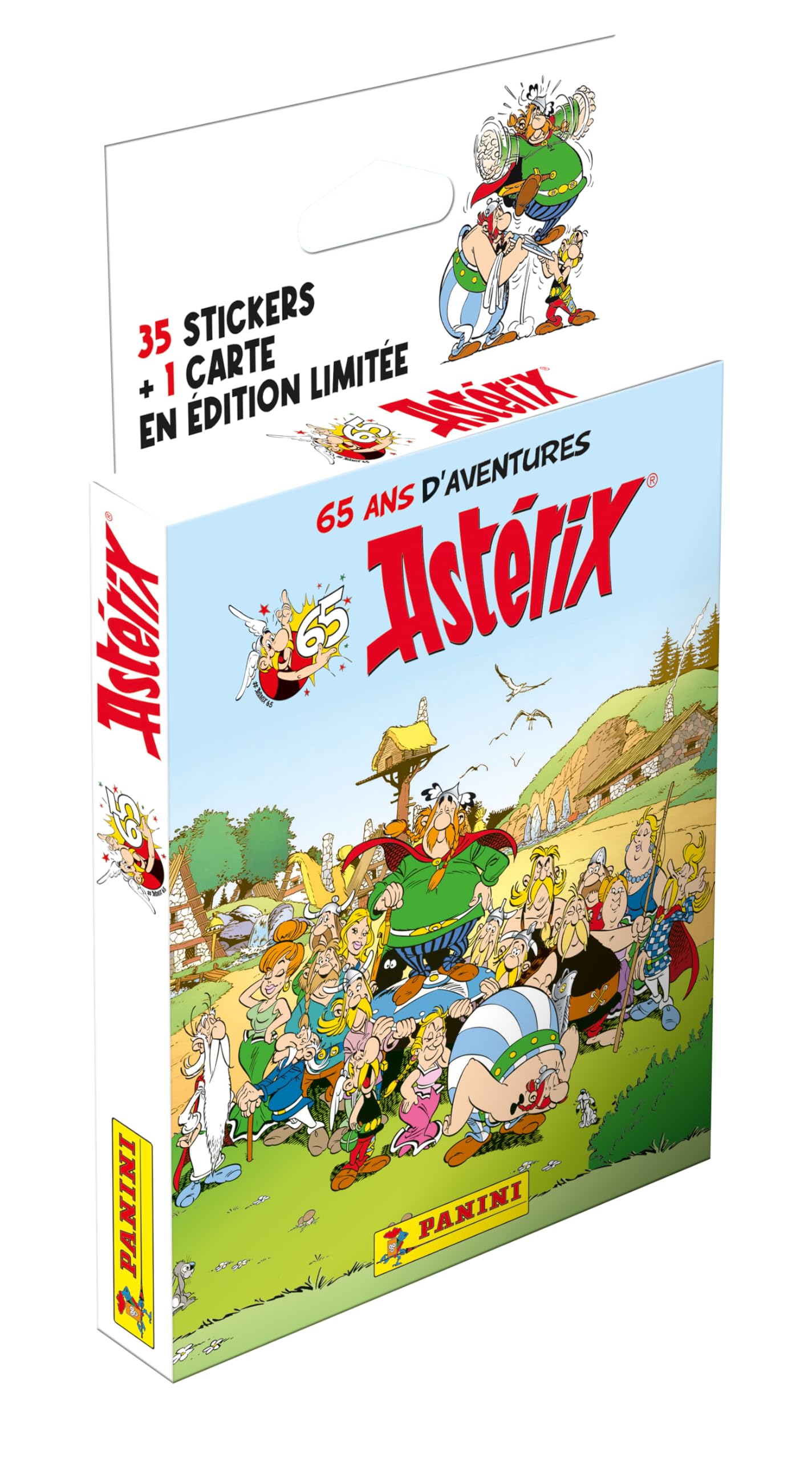Panini Asterix 004879KBF7 65EME Birthday Blister Pack of 7