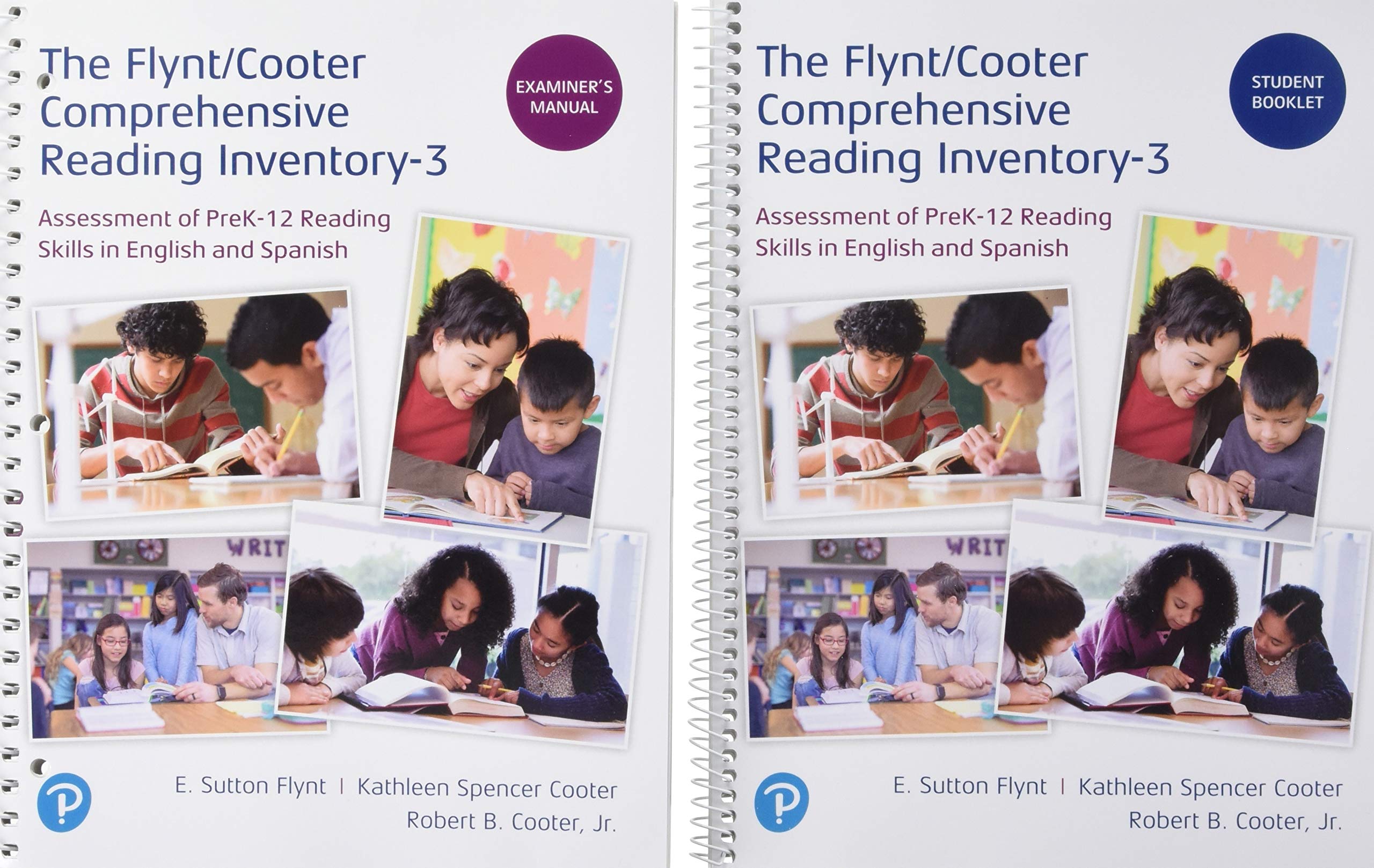 The Flynt/Cooter Comprehensive Reading Inventory-3: Assessment of K-12 Reading Skills in English and Spanish -- Teacher & Student Book Package