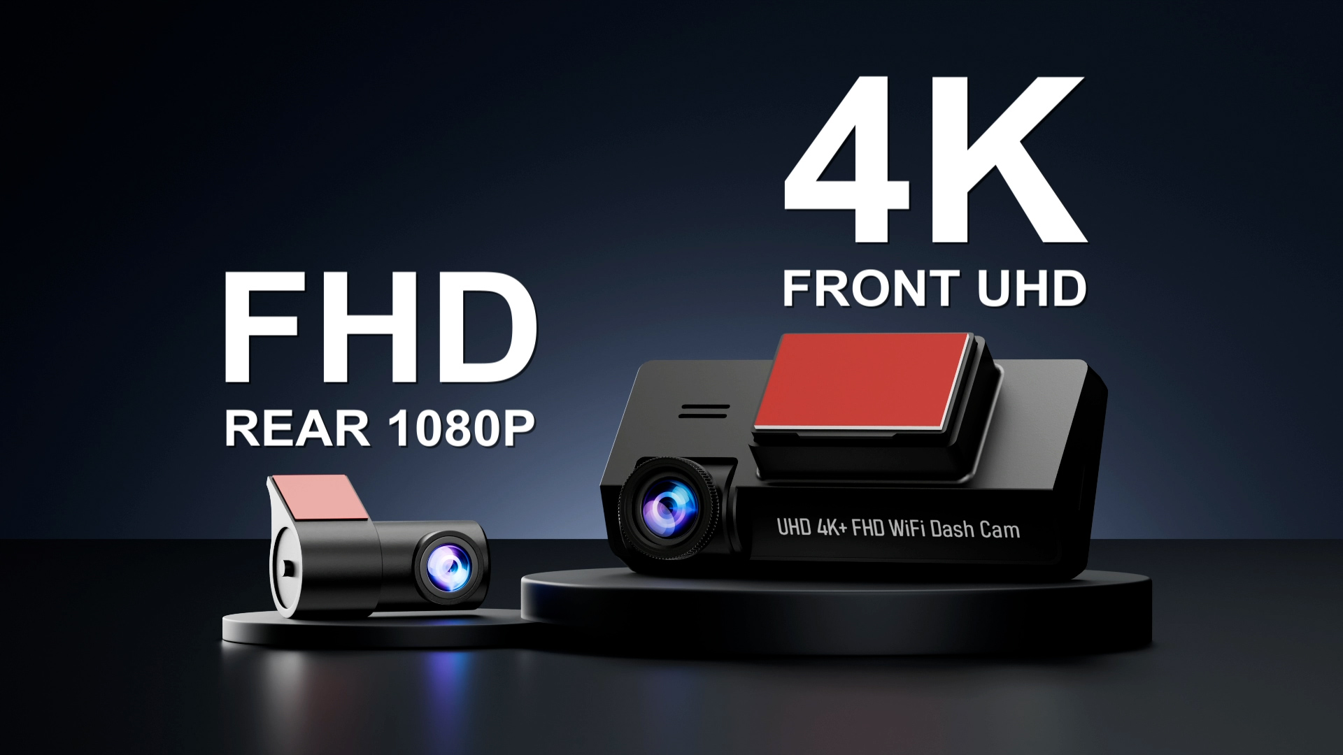 Dash Cam Auto Doppia 4K+1080P Con Wi-Fi E Parcheggio 24H - Telecamera Per Auto Con Visione Notturna E Schermo 3 Pollici - Foto 11
