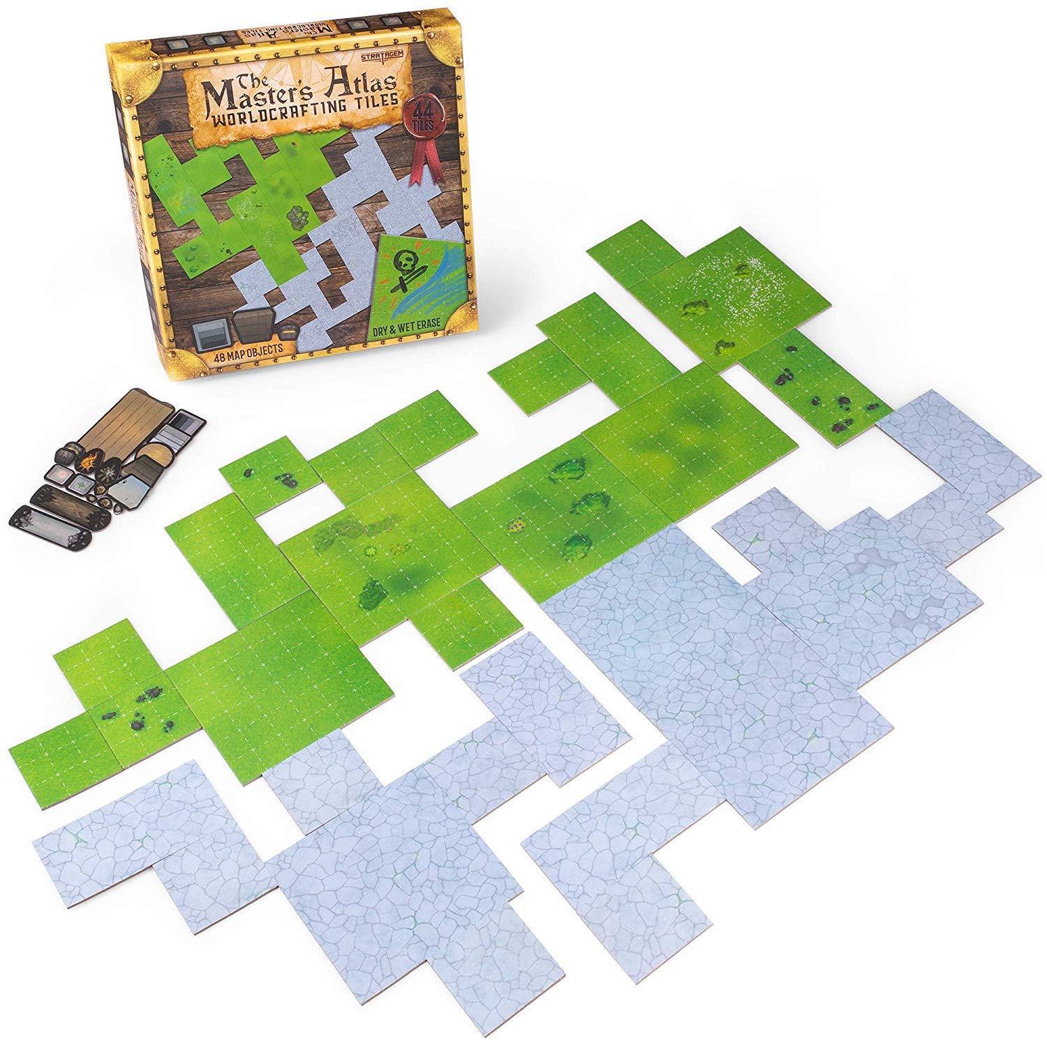 Buy The Master's Atlas (Grass/Stone) 44 Reversible Dry & Wet Erase
