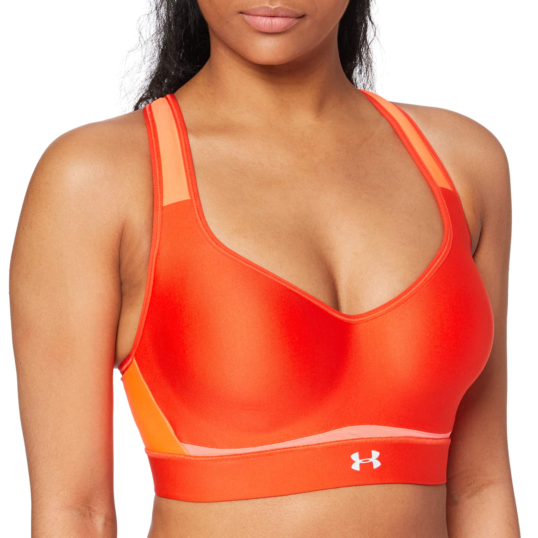 Under Armour Reggiseno sportivo ad alto impatto in maglia ordito da donna