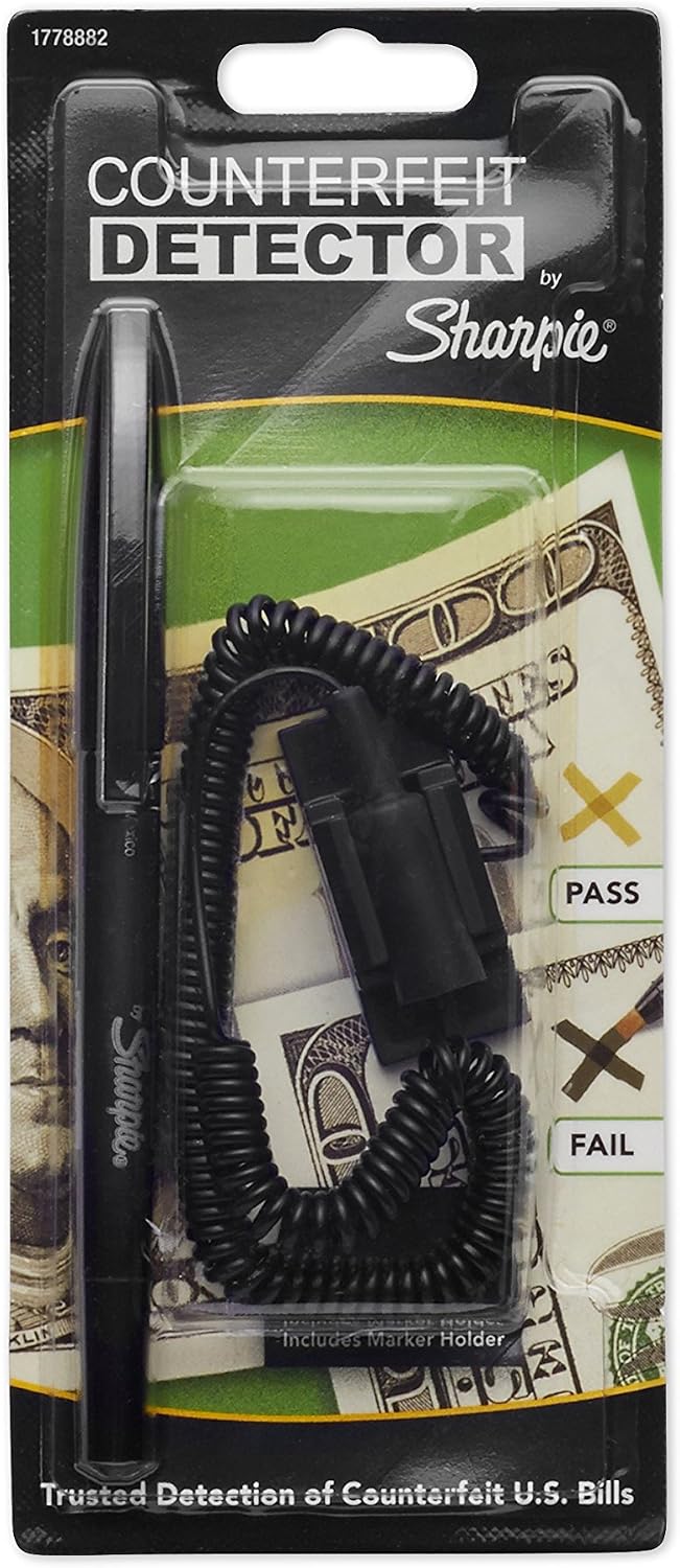 SHARPIE 1778882 Counterfeit Detector Marker with Coil