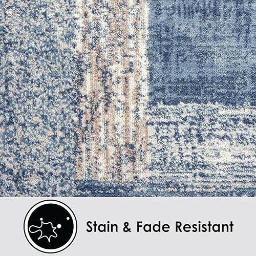 Vista 35 de Home Dynamix - Alfombra moderna, contemporánea Royalty Vega, negro/beige, rectángulo de 1.9 x 7.2 pies