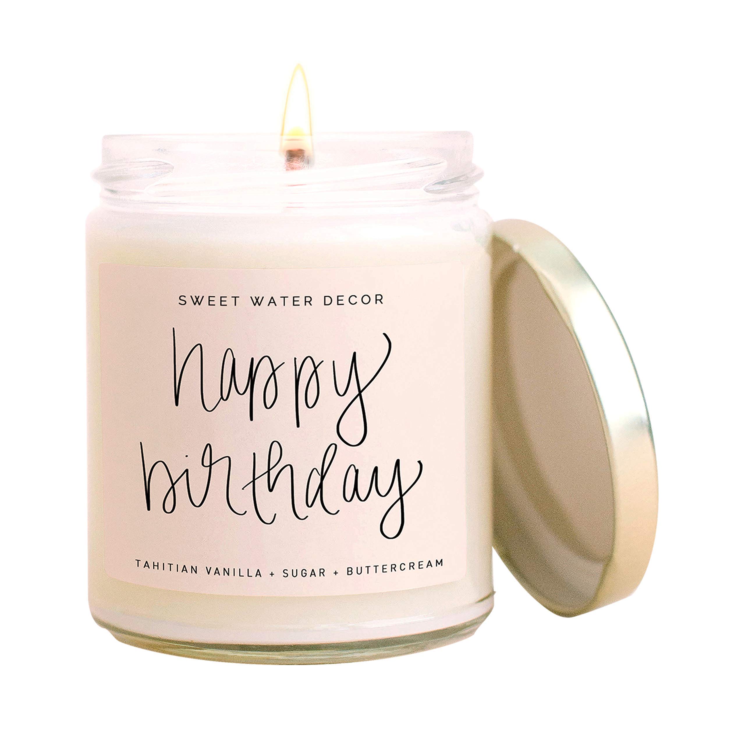 Sweet Water Decor Happy Birthday Vanilla Sugar and Buttercream Swe | amzdealz