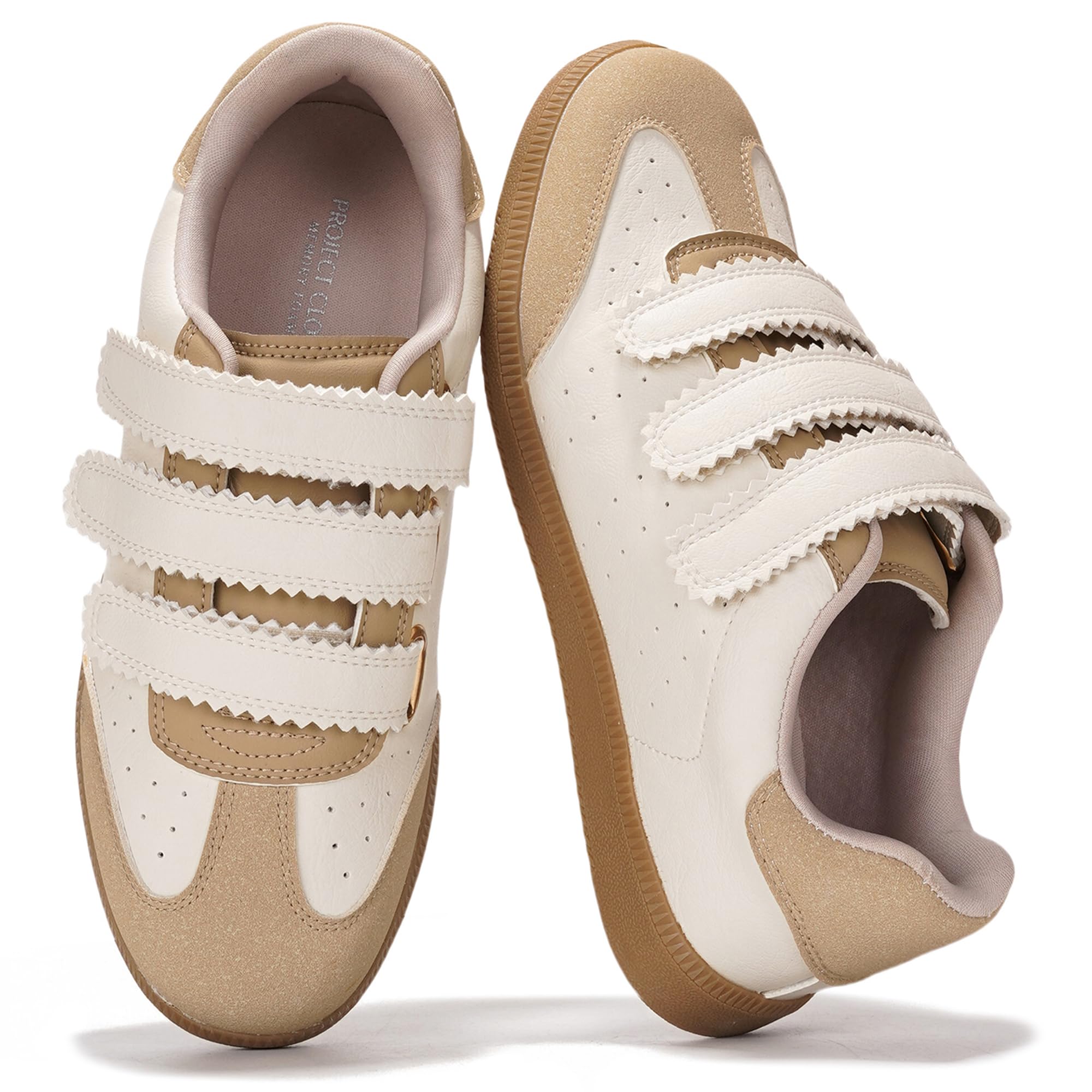 Project Cloud Sneakers for Women – Stylish & Comfortable Women's Fashion Sneakers with Memory Foam and Leather Insole – Non Slip & Lightweight Womens