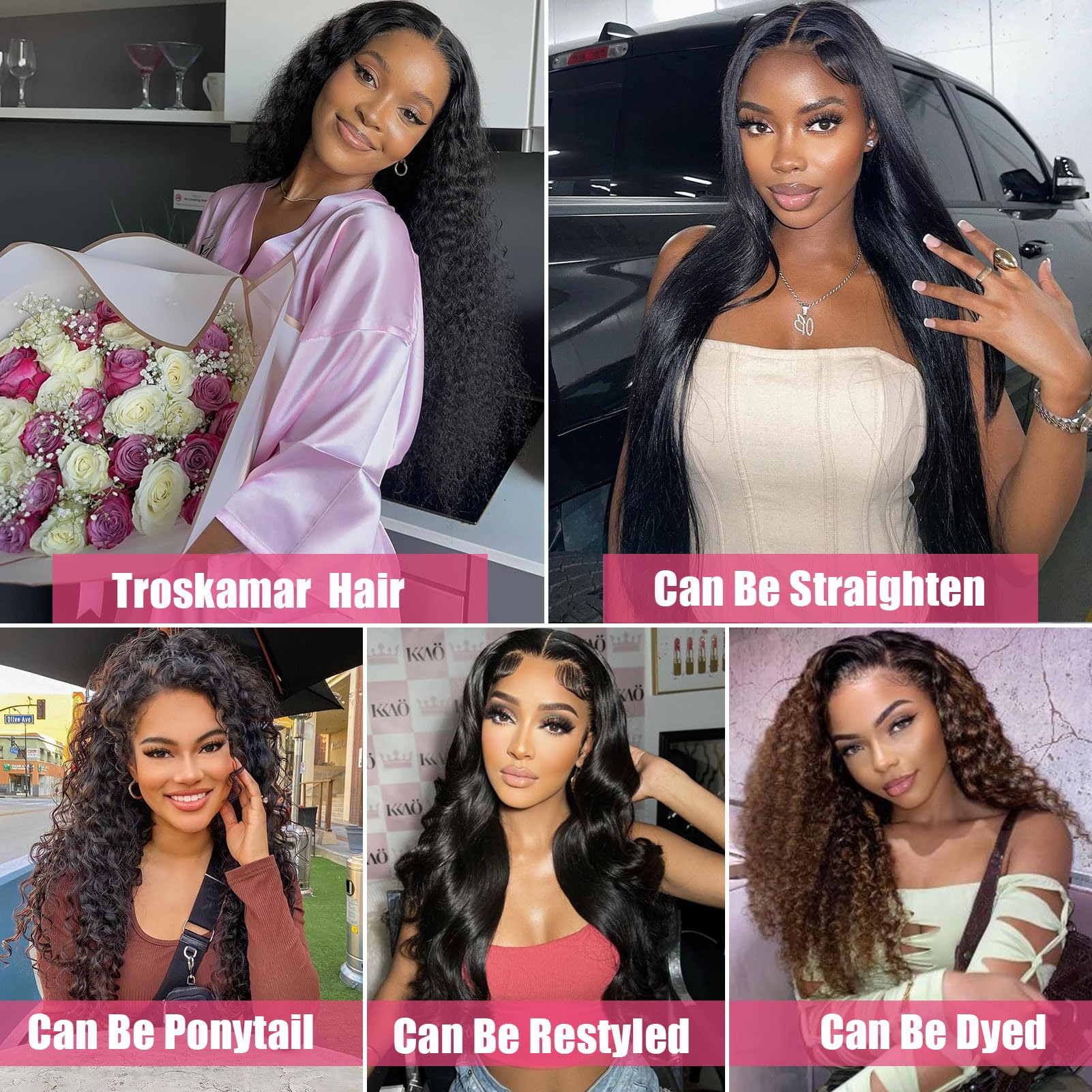 Unprocessed Indian Deep Wave Human Hair Bundles