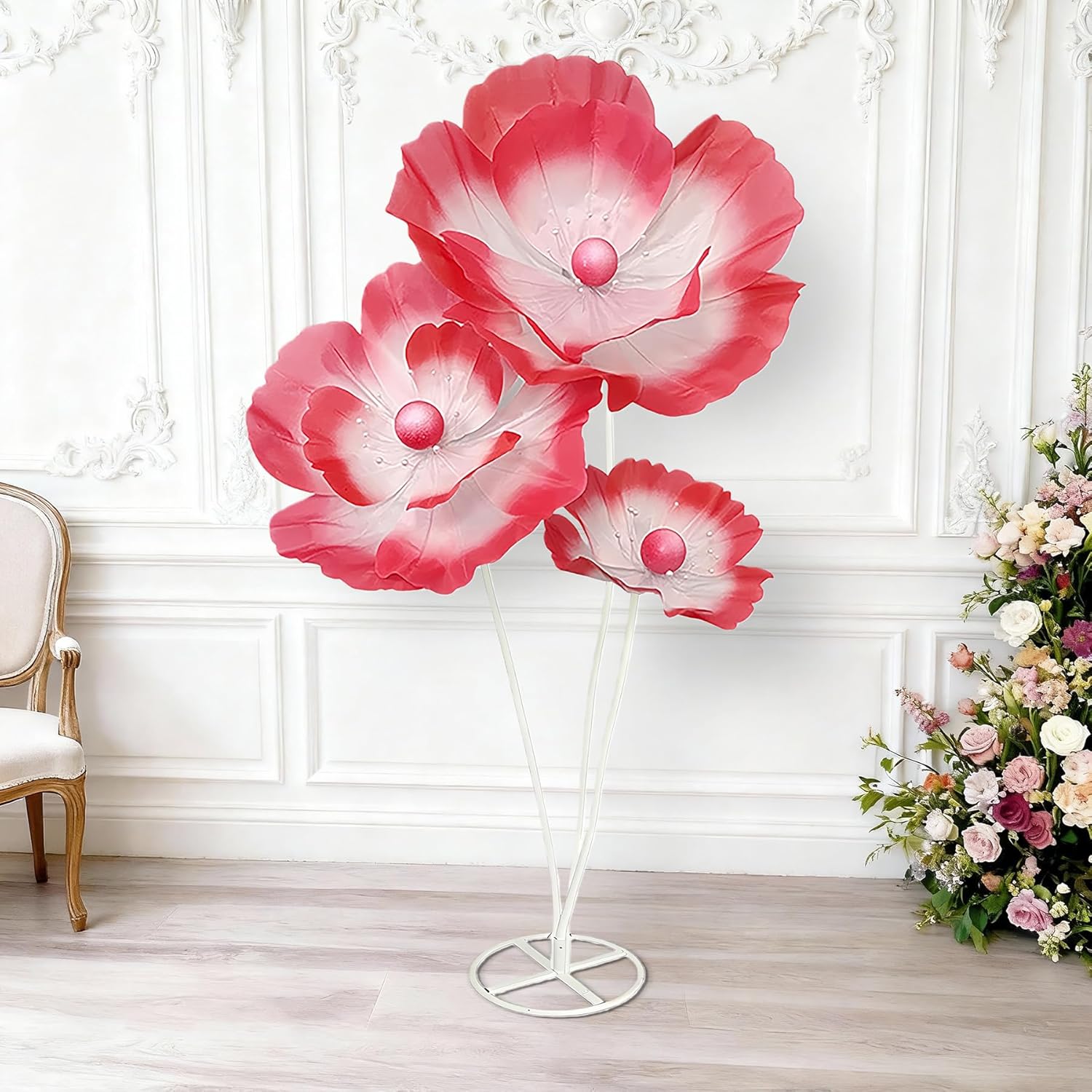 Big Flowers for Decoration Birthday-Extra Large Flower Home Decor Professional Event Photography Styling Weddings Anniversaries Fashion Photography Professional Shoots-Giant Flowers for Living Rooms