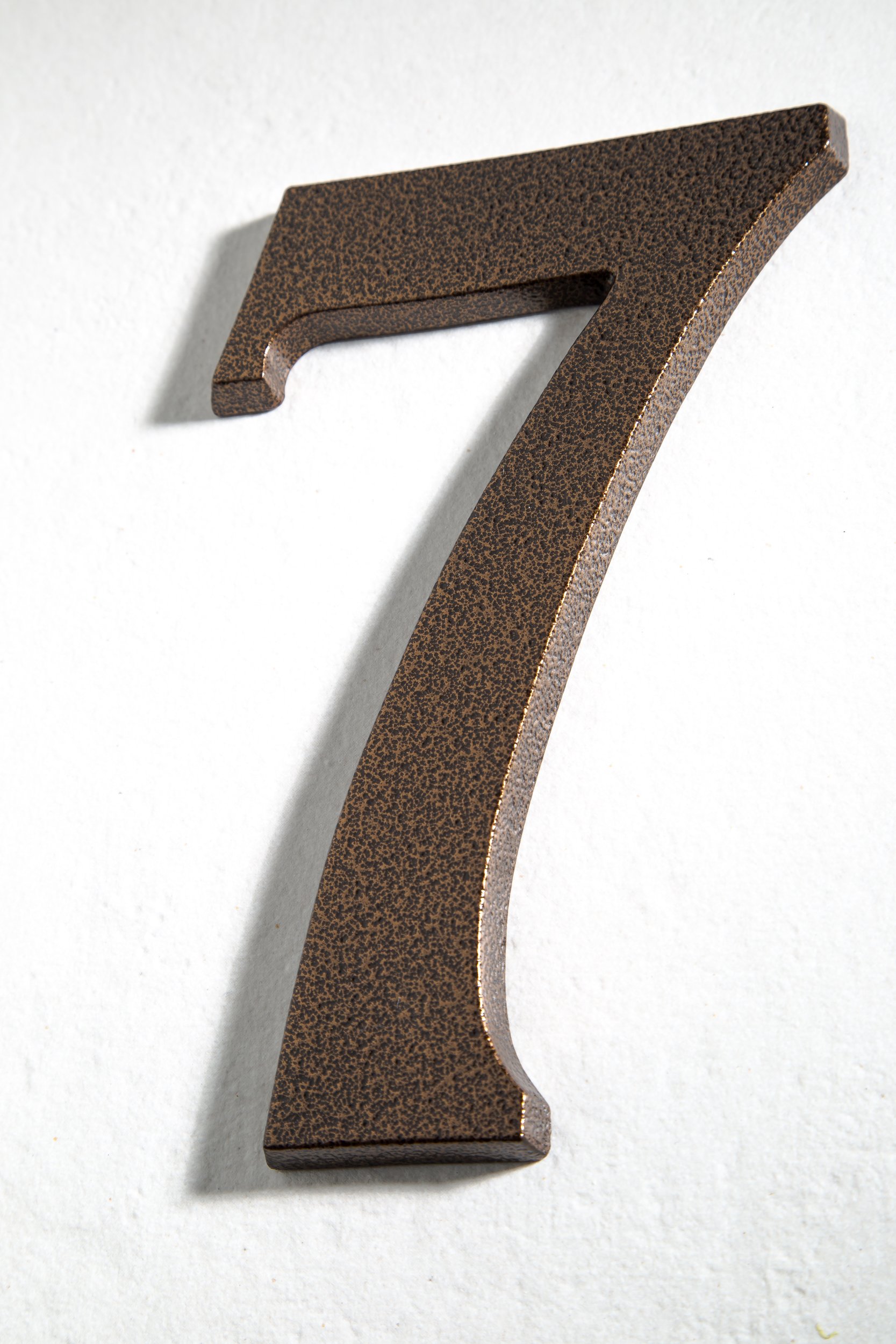 Targhette Con Numero Civico In Nobile Design Rame Antico 3D - Foto 6