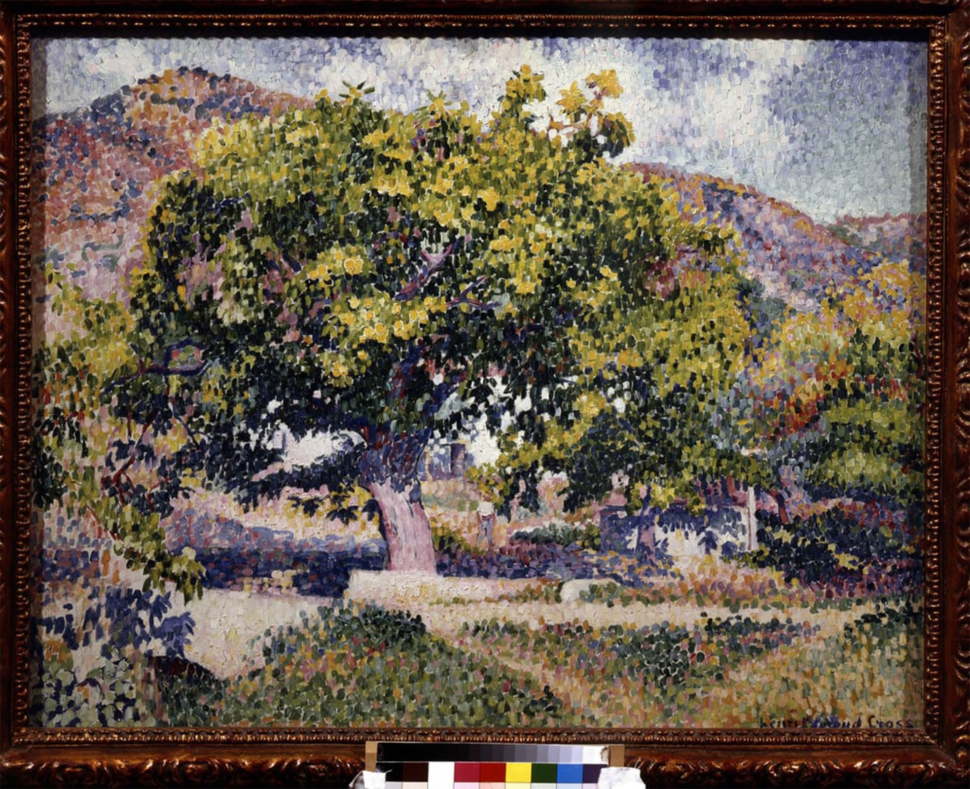 RZHRHJES Vintage Wall Art Picture on Canvas Wall Art Poster Near My House by Henri Edmond Cross Canvas Poster for Home Decor 60x90cm