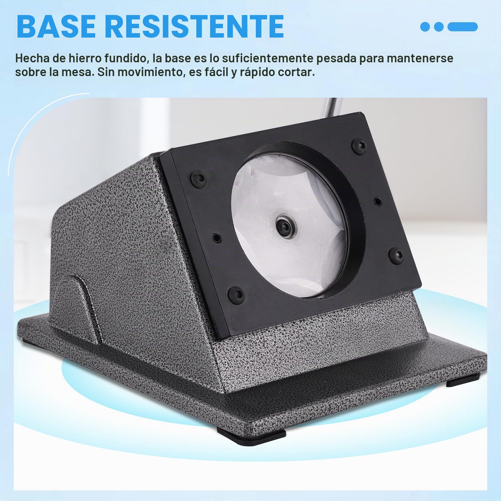YUCHENGTECH Cortador de Insignia Redonda 58 mm