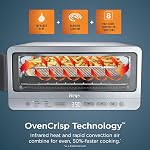 Ninja Flip Toaster Oven & Air Fryer, 8-in-1 Functionality, Flip Up & Away Capability for Storage Space SP151C (Canadian Edition)