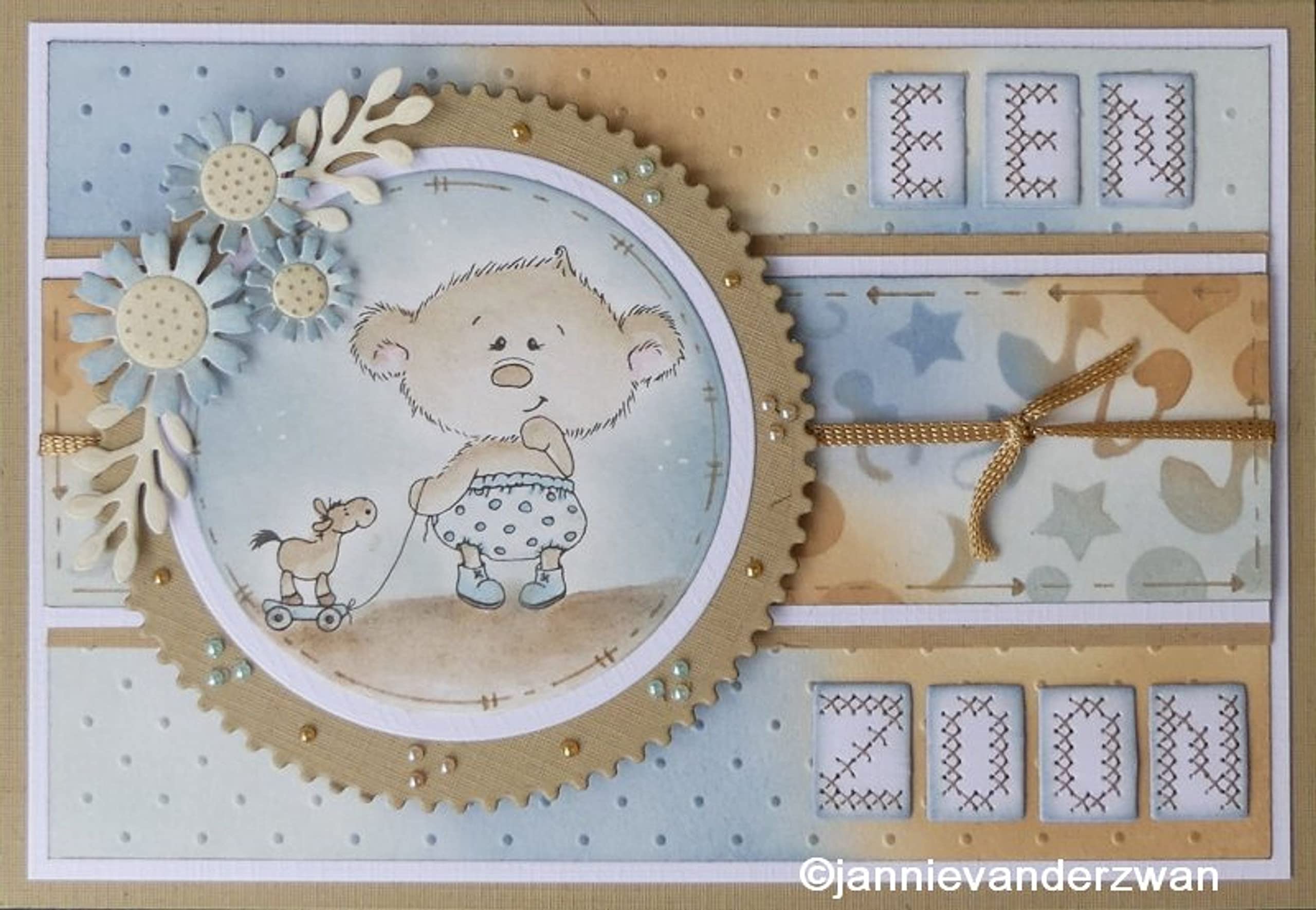 Nellie's Choice DDCS022 Cutting Die and Silicone Stamp Animal Cutting Die 5.3 x 4.6 cm Die for Cards Crafts Scrapbooking and DIY Scrapbook Accessories, Multiple Colours, 53 x 46 mm
