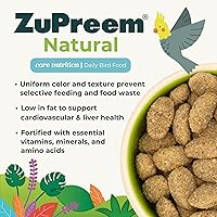 Vista 2 de Zupreem Mezcla natural alimento para pájaros, Beige