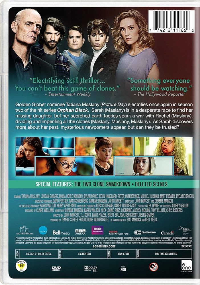 Amazon.co.jp: Orphan Black - Season 2 : DVD