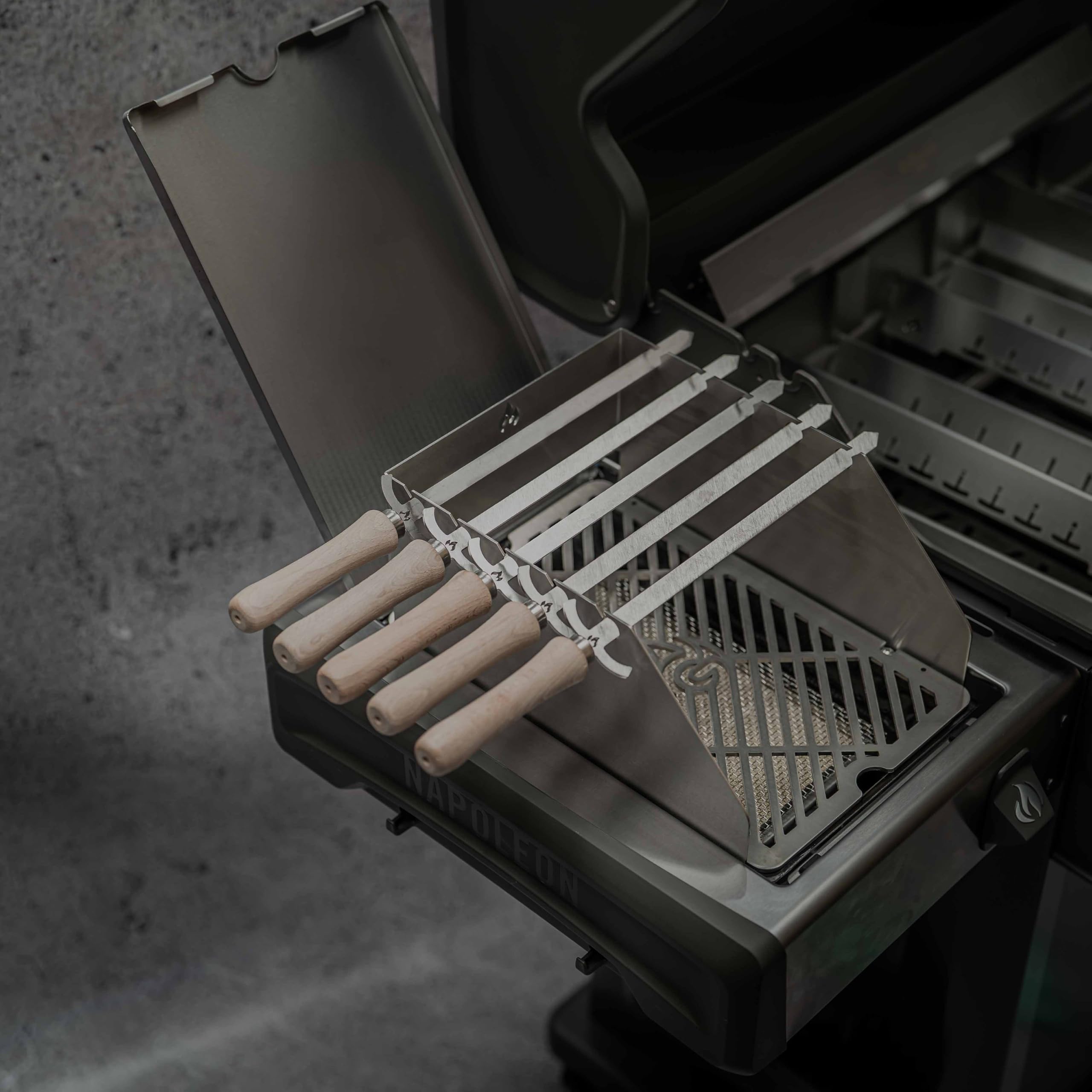 Ruszt ze stali nierdzewnej INOX odpowiedni do du¿ych grilli Napoleon Sizzle Zone (LE3 LEX LE485 Prestige Legend & Rogue od 2020 r.)