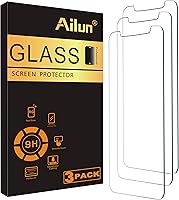 Vista 20 de Ailun - Protector de pantalla para iPhone 16 Plus/iPhone 15 Plus/iPhone 15 Pro Max [17 cm] Pantalla, 3 unidades, Vidrio templado, Compatible