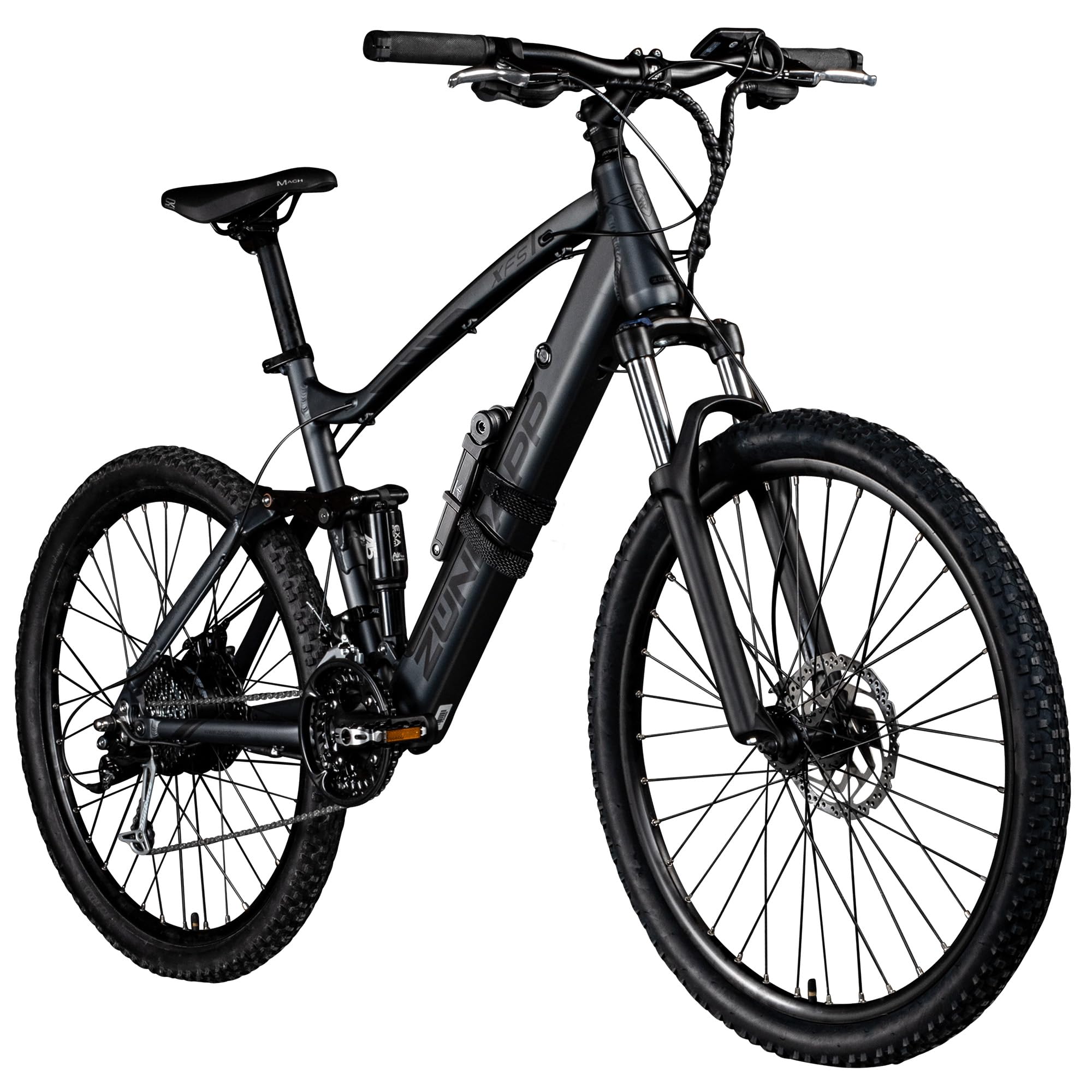 zündapp e bike fully XFS Ebike 27,5 Zoll MTB Fahrrad für Damen und Herren 170-190 cm Elektrofahrrad Hinterradmotor 27 Gang Scheibenbremse 504 Wh Akku (schwarz mit Faltschloss, 48 cm) Sport & Freizeit Color:Glossy Gray Im Test Bulls Copperhead sizechart:sizing-chart-mens-mtb-helmets