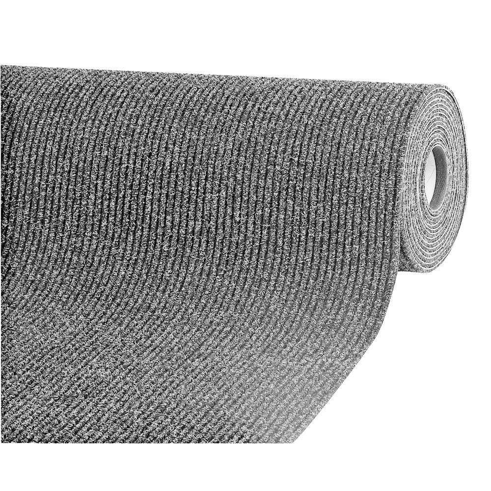 Tapis De Passage Rayures Noires 180x100 Cm - MadeInNature Antidérapant Et Résistant